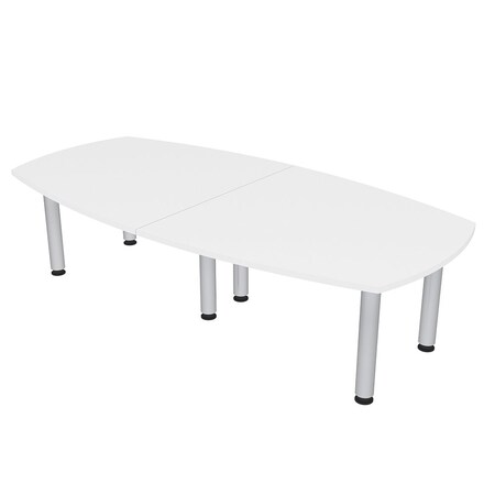 Skutchi Designs 45 in W, 96 in L, 29 in H, Engineered Wood Top, White HAR-ABOT-46X93-PT-09